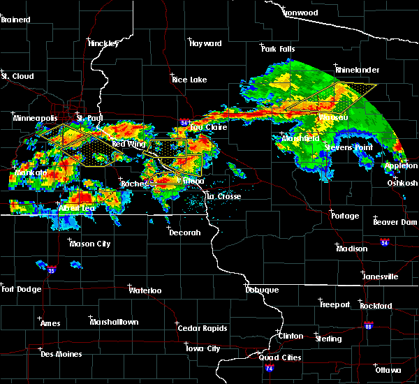 Interactive Hail Maps Hail Map for Osseo, WI