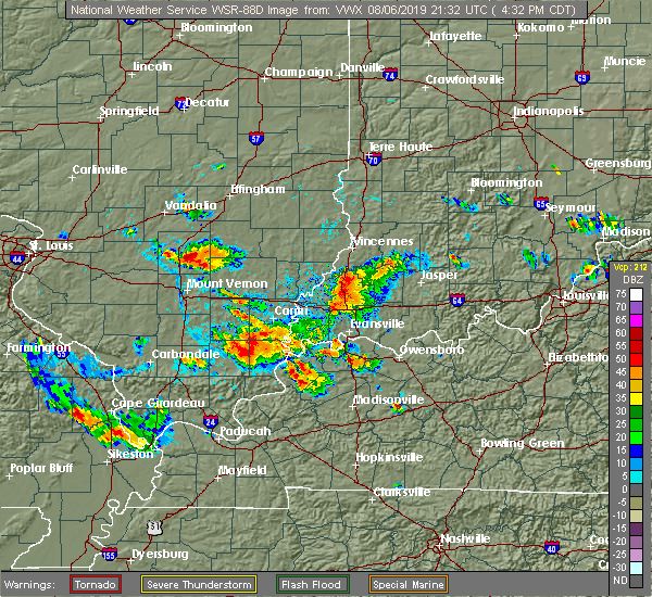 Interactive Hail Maps Hail Map for Salem, IL