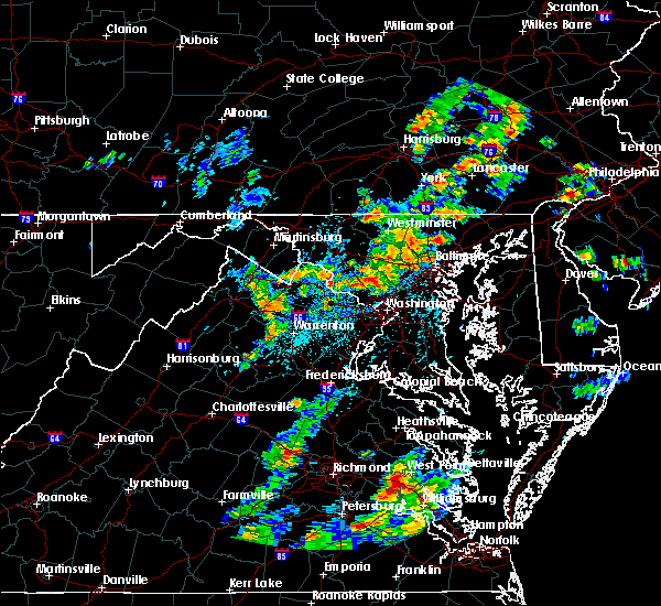 Interactive Hail Maps Hail Map for Towson, MD