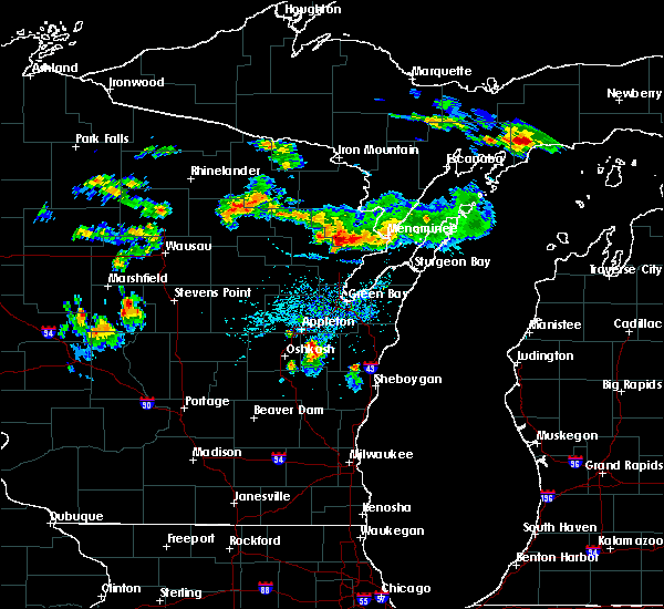 Interactive Hail Maps Hail Map for Coleman, WI