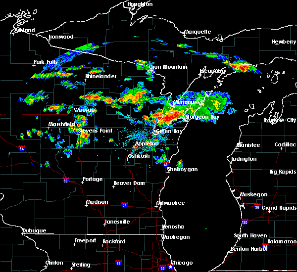 Interactive Hail Maps Hail Map for Lakewood, WI