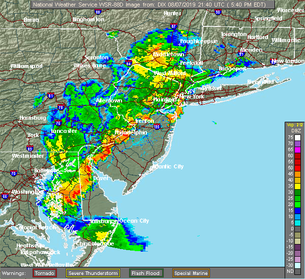 Interactive Hail Maps Hail Map for Trenton, NJ