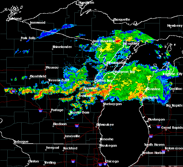 Interactive Hail Maps Hail Map for Appleton, WI