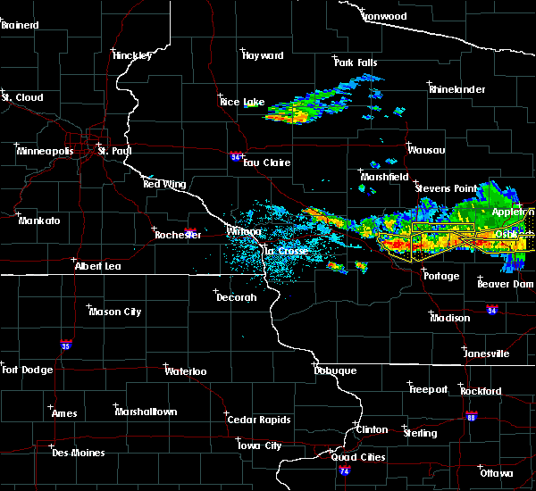 Interactive Hail Maps Hail Map for Grand Marsh, WI