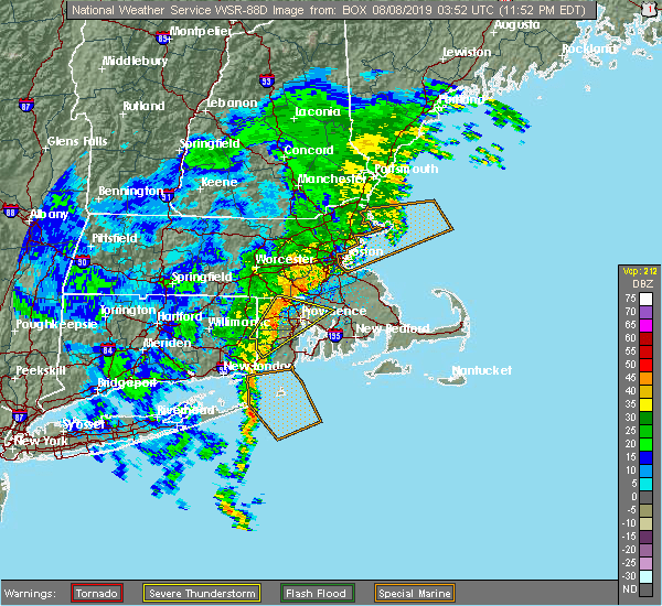 Interactive Hail Maps Hail Map for Cranston, RI