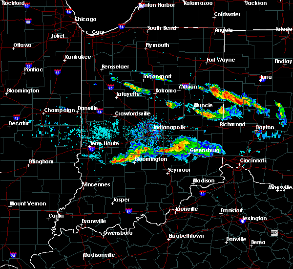 Interactive Hail Maps Hail Map for Shelbyville, IN
