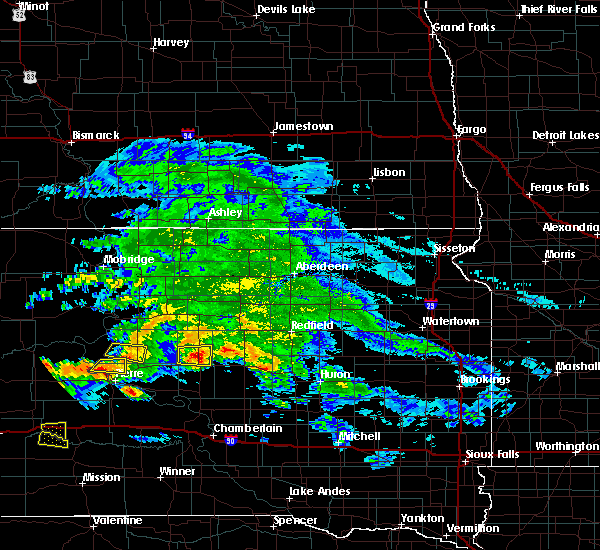 Interactive Hail Maps Hail Map for Pierre, SD