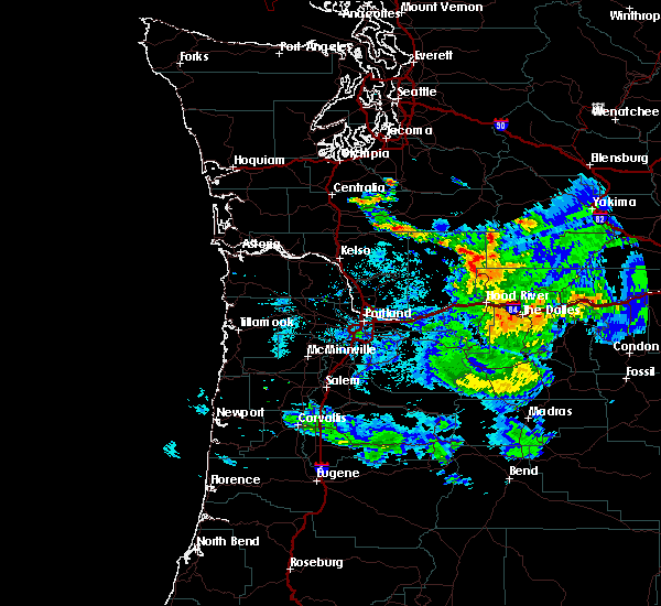 Interactive Hail Maps Hail Map for Moro, OR