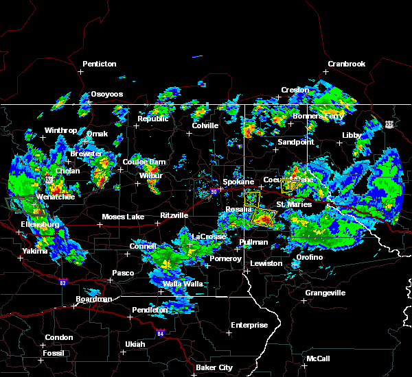 Interactive Hail Maps Hail Map for Rockford Bay, ID