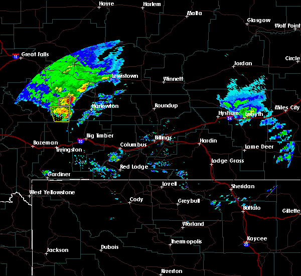 Interactive Hail Maps Hail Map for Harlowton, MT