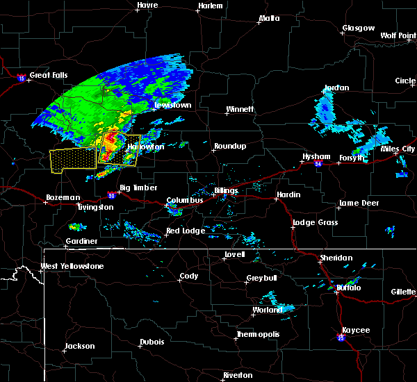 Interactive Hail Maps Hail Map for Harlowton, MT