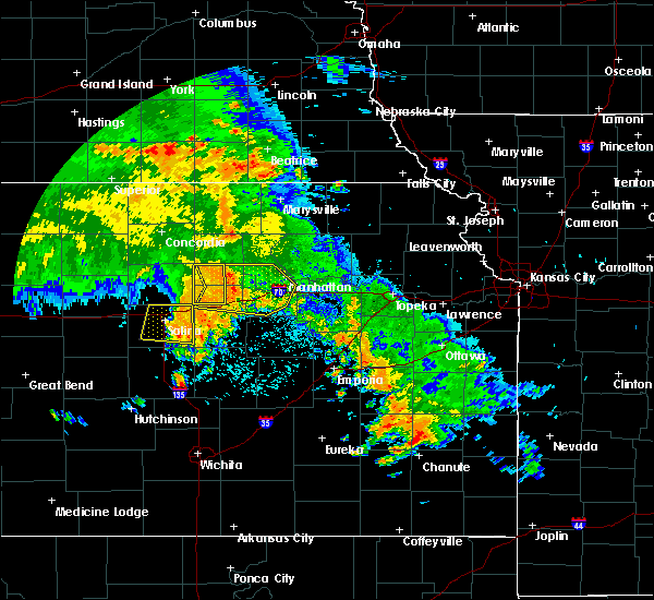 Interactive Hail Maps Hail Map for Fort Riley, KS