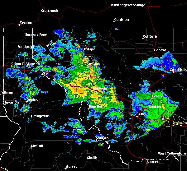 Interactive Hail Maps Hail Map for Big Arm, MT