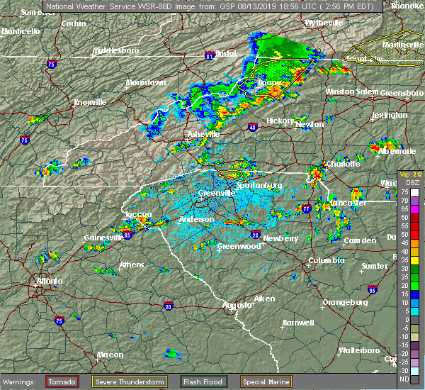 Interactive Hail Maps Hail Map for Waxhaw, NC