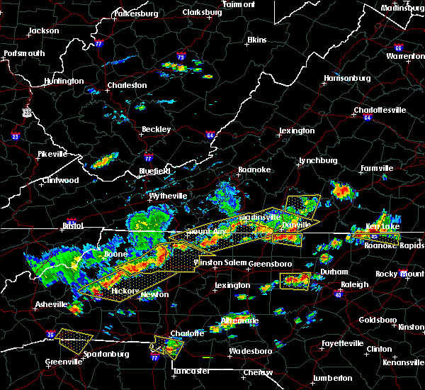 Interactive Hail Maps Hail Map for Millers Creek, NC