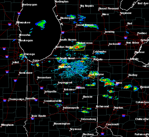 Interactive Hail Maps Hail Map for Fort Wayne, IN