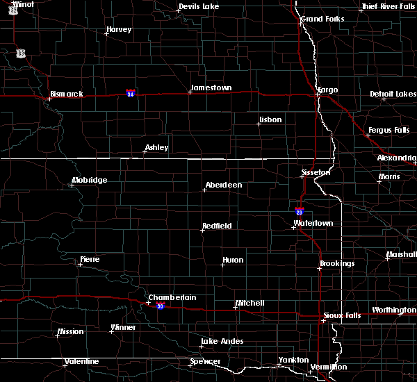 Interactive Hail Maps Hail Map for Ashley, ND