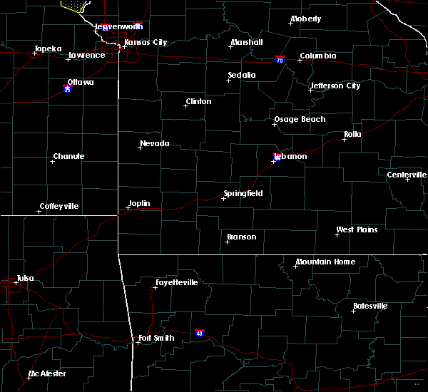 Interactive Hail Maps Hail Map for Climax Springs, MO