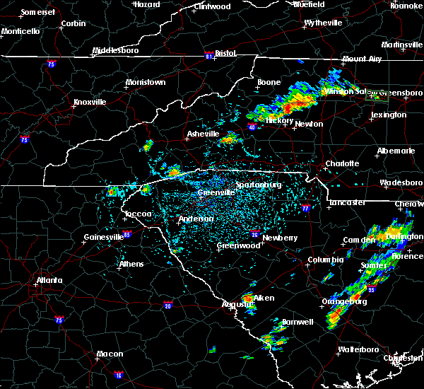 Interactive Hail Maps Hail Map for Brevard, NC