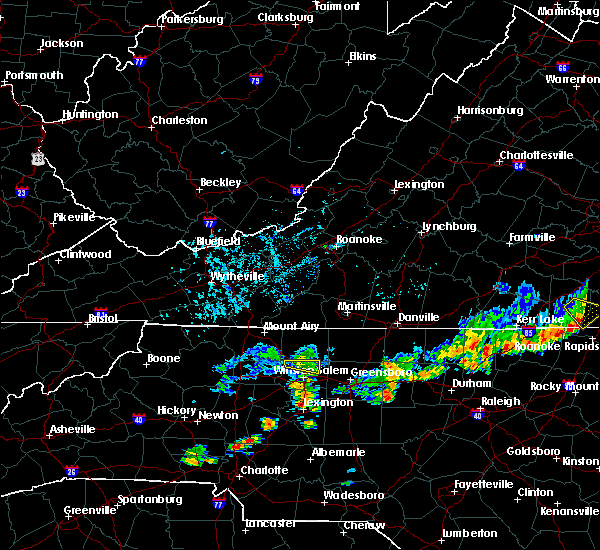 Interactive Hail Maps Hail Map for WinstonSalem, NC