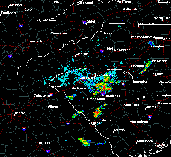 Interactive Hail Maps Hail Map for Union, SC
