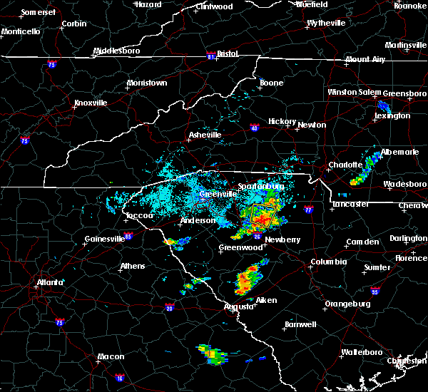 Interactive Hail Maps Hail Map for Union, SC