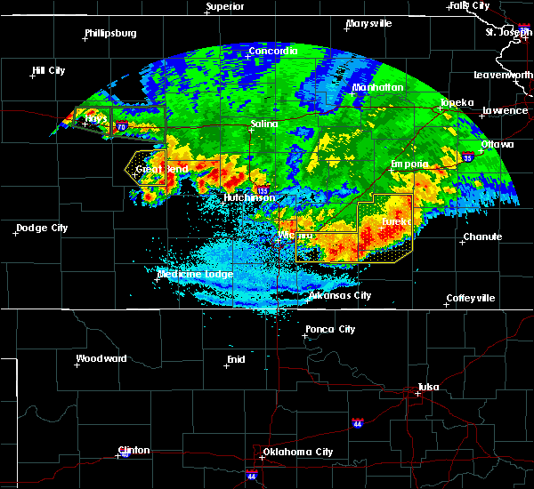 Interactive Hail Maps Hail Map for El Dorado, KS