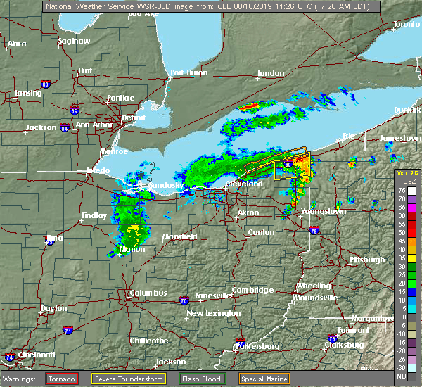 Interactive Hail Maps Hail Map for Conneaut, OH