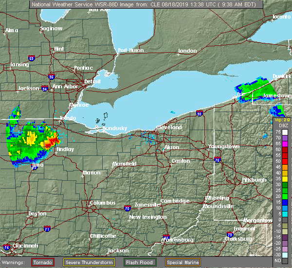 Interactive Hail Maps Hail Map for Fostoria, OH