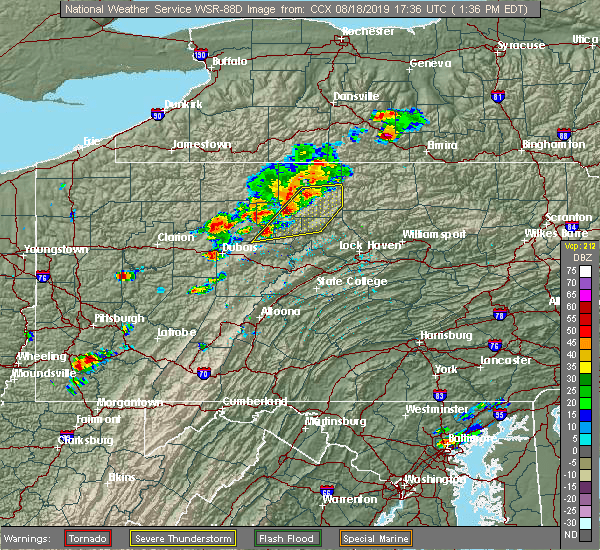 Interactive Hail Maps Hail Map for Galeton, PA