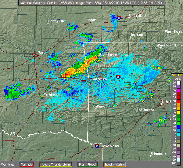 Interactive Hail Maps Hail Map for Sallisaw, OK