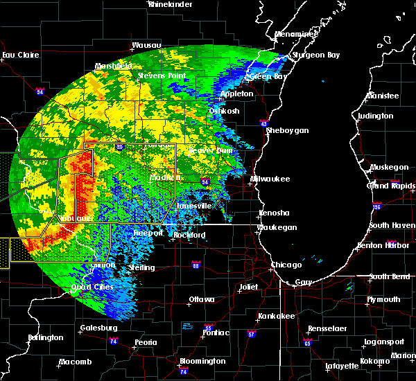 Interactive Hail Maps Hail Map for Madison, WI