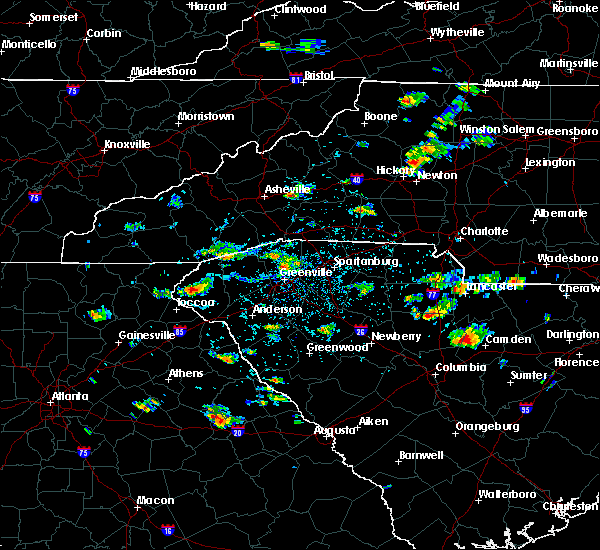 Interactive Hail Maps Hail Map for Greenville, SC