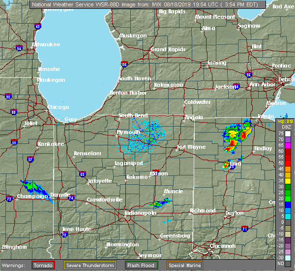 Interactive Hail Maps Hail Map for Deshler, OH