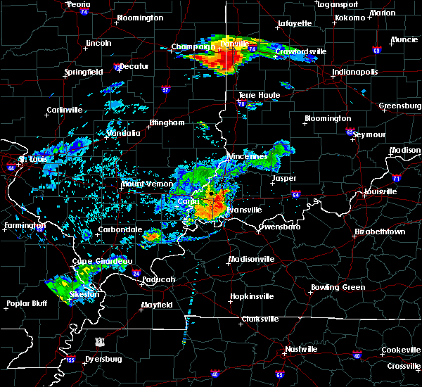Interactive Hail Maps Hail Map for Newburgh, IN