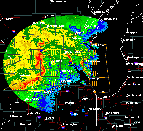 Interactive Hail Maps Hail Map for Madison, WI