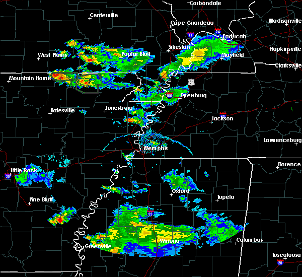 Interactive Hail Maps Hail Map for Pocahontas, AR
