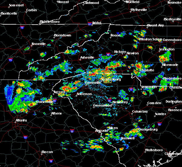 Hail Map for Six Mile, SC Interactive Hail Maps