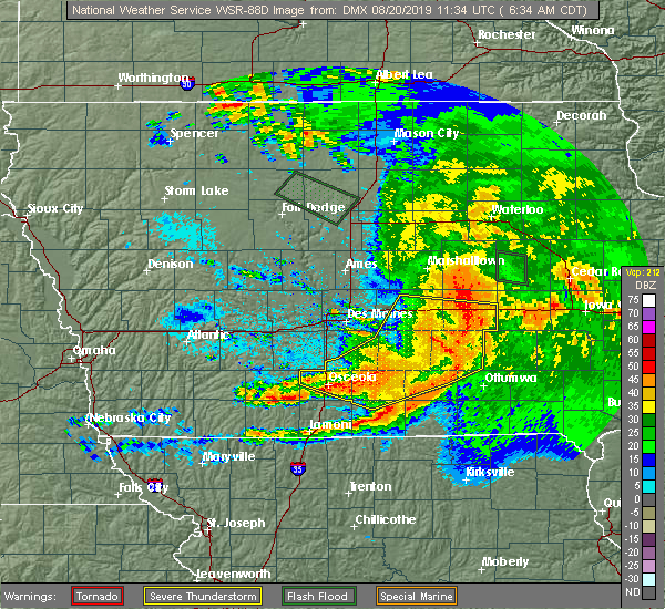 Interactive Hail Maps Hail Map for Humeston, IA
