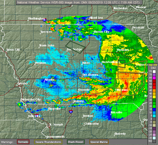 Interactive Hail Maps Hail Map for Allerton, IA