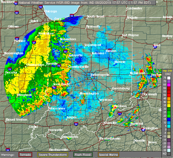 Interactive Hail Maps Hail Map for Danville, IN