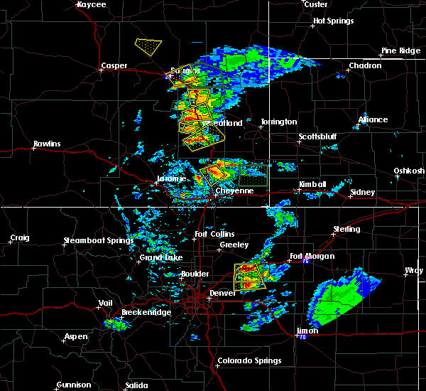 Interactive Hail Maps Hail Map for Glendo, WY