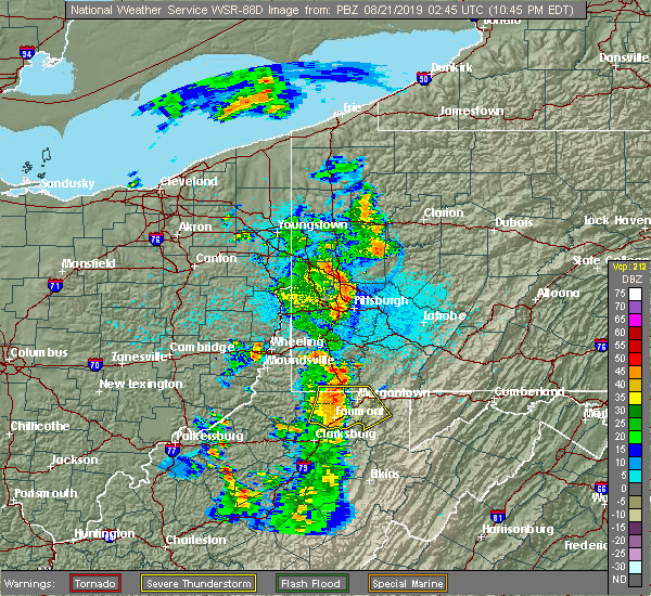 Interactive Hail Maps Hail Map for WV