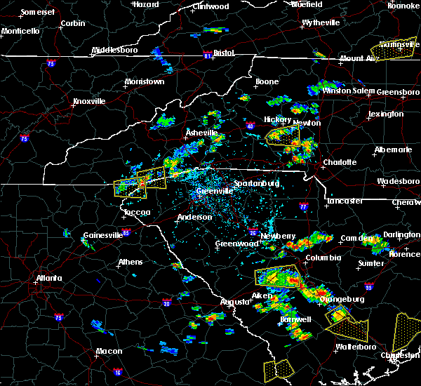 Interactive Hail Maps Hail Map for Cashiers, NC