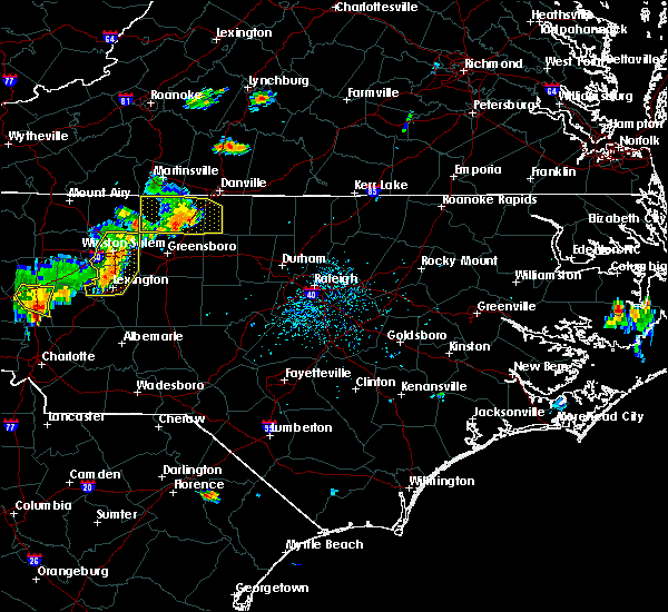Interactive Hail Maps Hail Map for Greensboro, NC