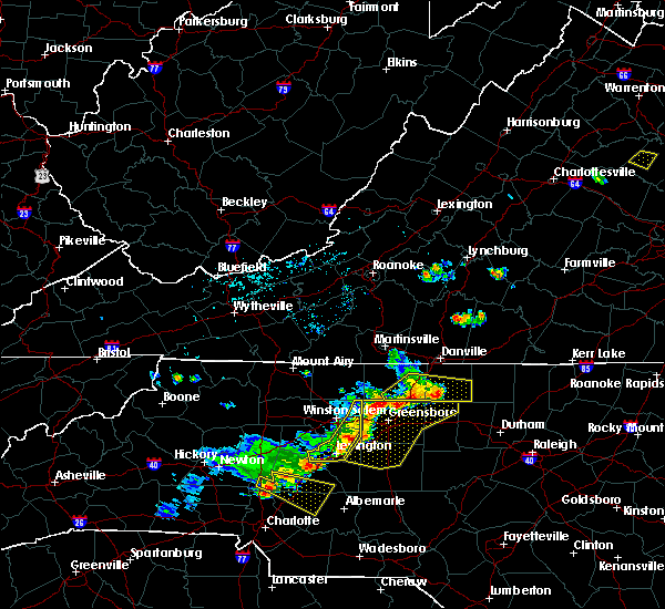 Interactive Hail Maps Hail Map for Reidsville, NC