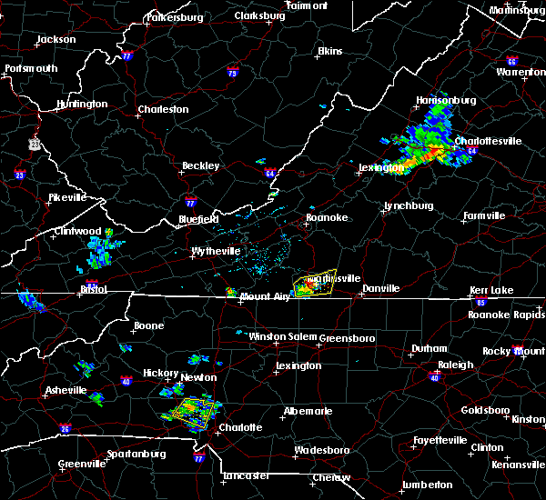 Interactive Hail Maps Hail Map for Martinsville, VA