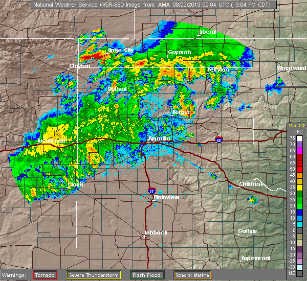 Interactive Hail Maps Hail Map for Kenton, OK