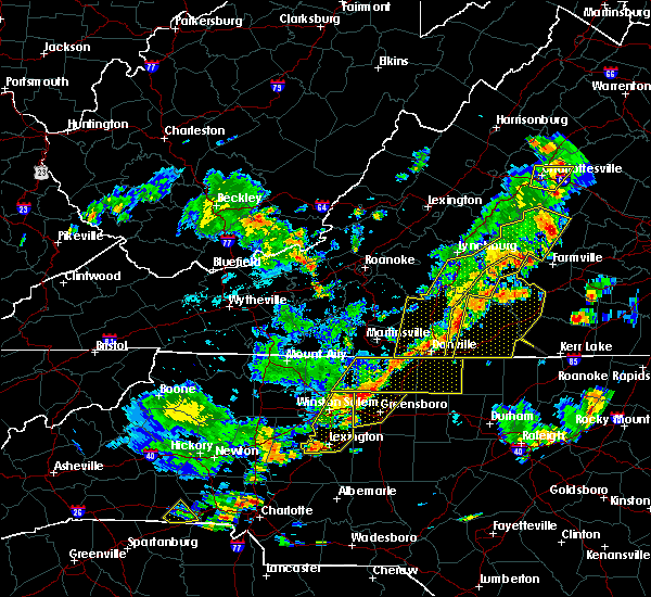 Interactive Hail Maps Hail Map for Greensboro, NC