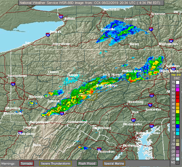 Interactive Hail Maps Hail Map for Altoona, PA